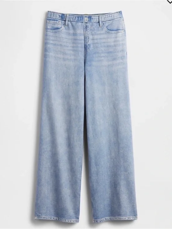 GAP Printed Baggy Sweatpant Jeans - Picture 7 of 13